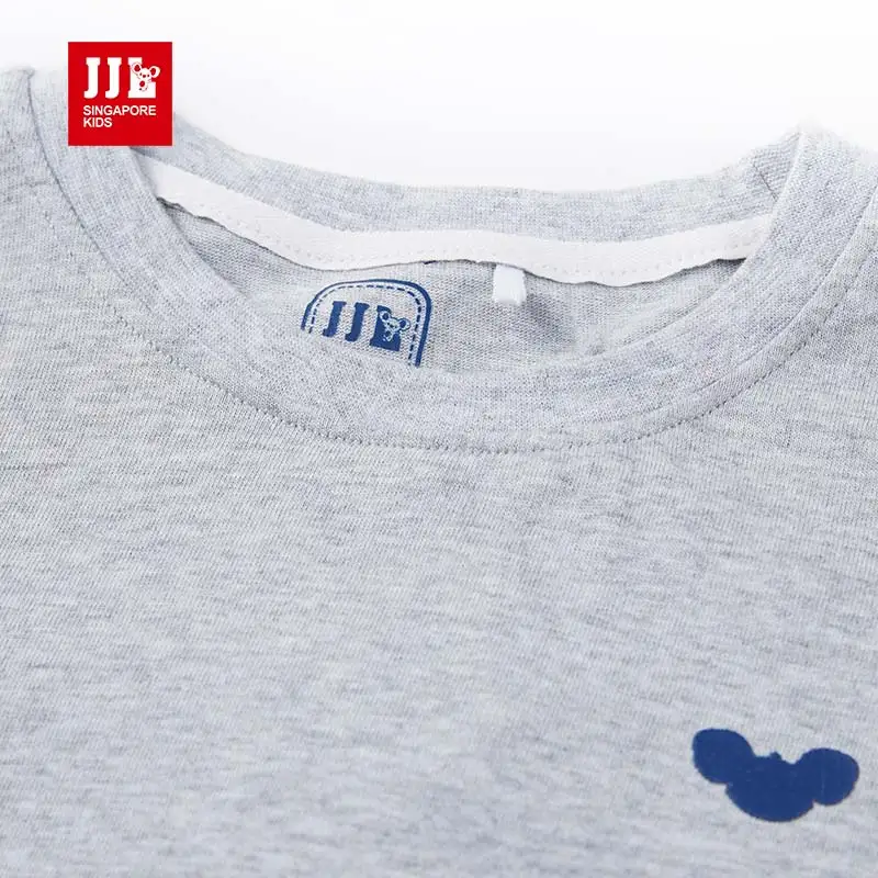 Футболка для мальчиков футболка с длинным рукавом из 100-процентного хлопка