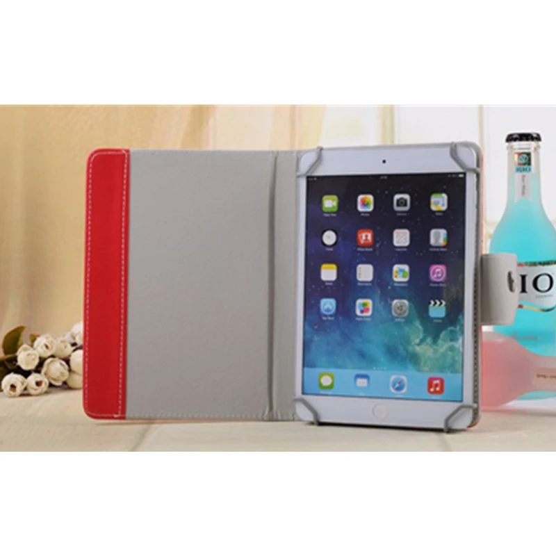 Противоударный кожаный чехол подставка для планшета IPad Samsung Etui Tablet huawei 10 дюймов