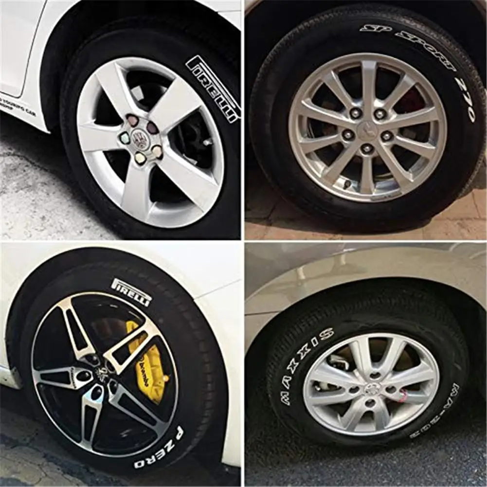 1 шт. белая шина для автомобиля маркеры краски водонепроницаемая Перманентная