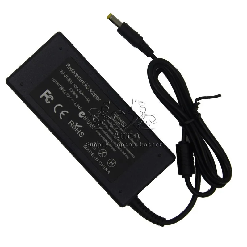 Адаптер для ноутбука JIGU 19 в 5 a 1 7*4710 мм 90 Вт Acer Aspire 4720G 4730 4910 492AC 4741G E642G|19v 4.74a|laptop