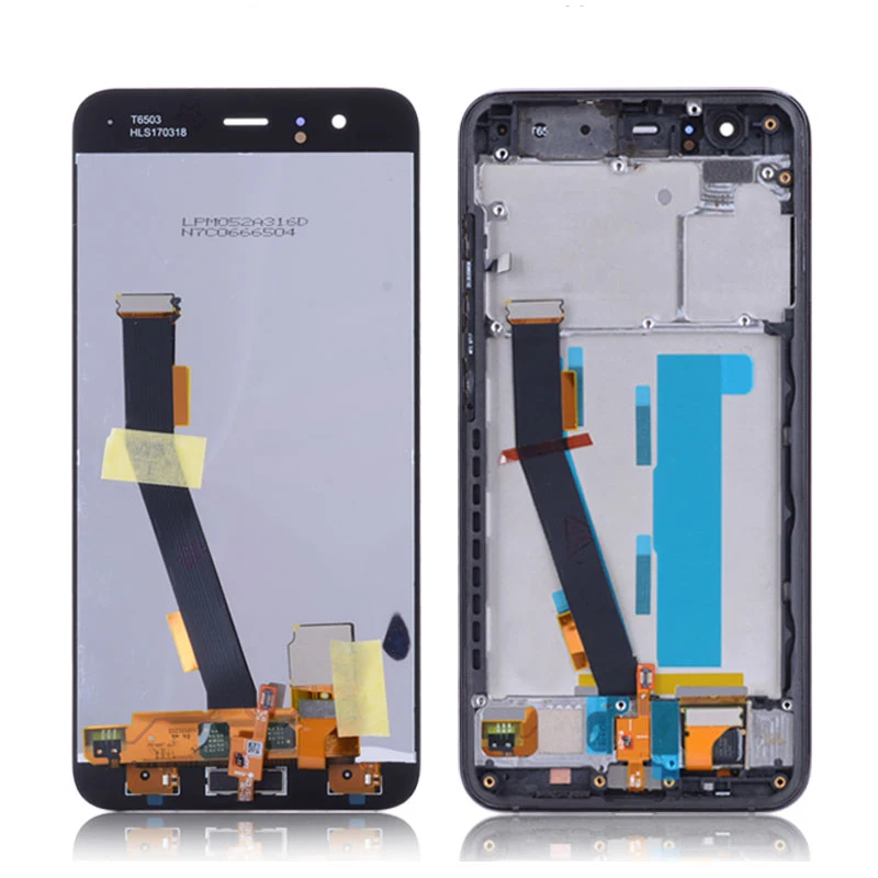 5 15 &quotдля XIAOMI Mi6 ЖК дисплей Mi 6 сенсорный экран с фронтальным отпечатком пальца