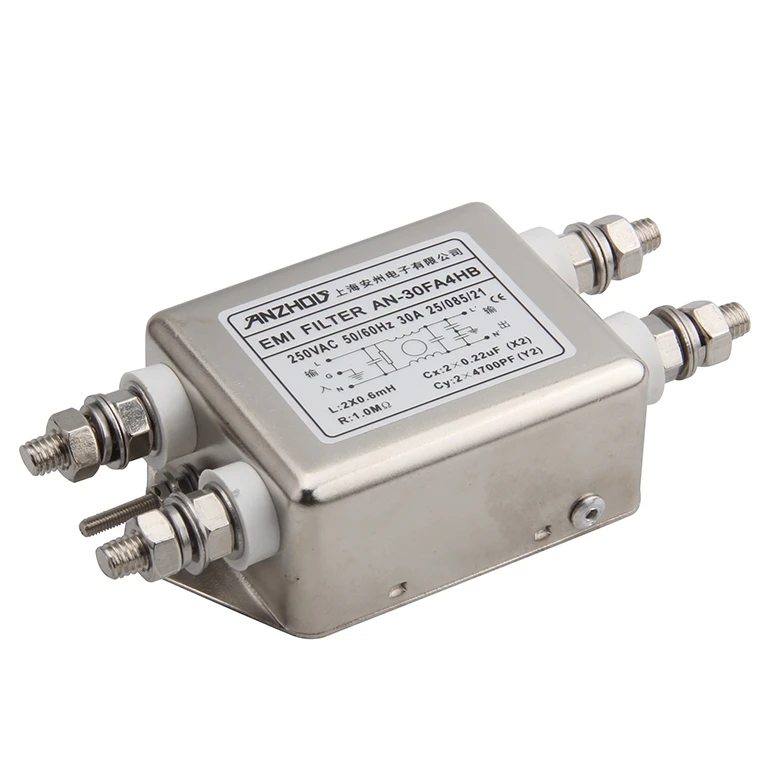 

250V 30A filter AN-30FA4HB EMI power filters Connector,emi power supply filter
