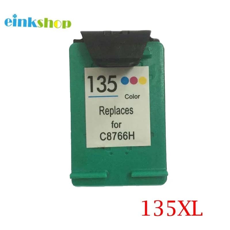 Картридж для принтера einkshop 135 совместимый с hp Deskjet C3100 C3183 C3150 C3180 2600 PSC 2355 1513 1500|ink