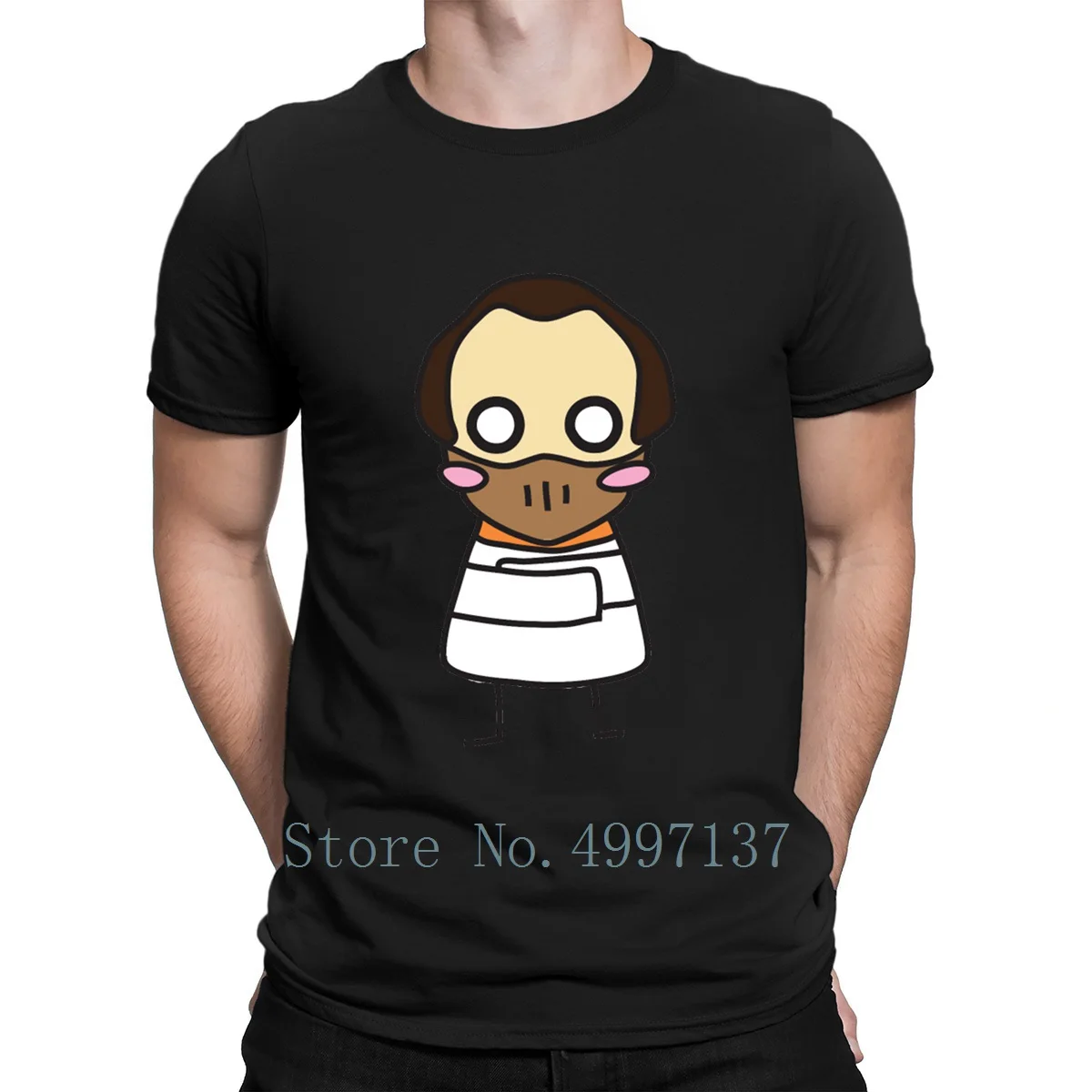 Футболка Hannibal Lecter Do You Feel Like Dinner 100% хлопок новая модная летняя футболка с круглым