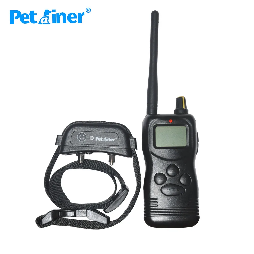 Petrainer 900B 1 Новый 1000 м 100% Водонепроницаемый и Перезаряжаемые multi собаки обучение