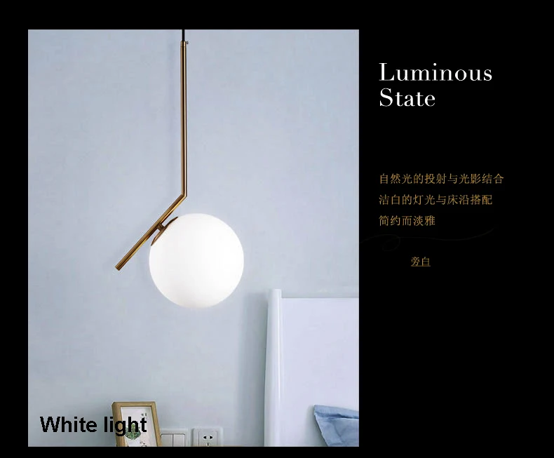 Подвесной светильник E27 в современном стиле для гостиной спальни ресторана|ball