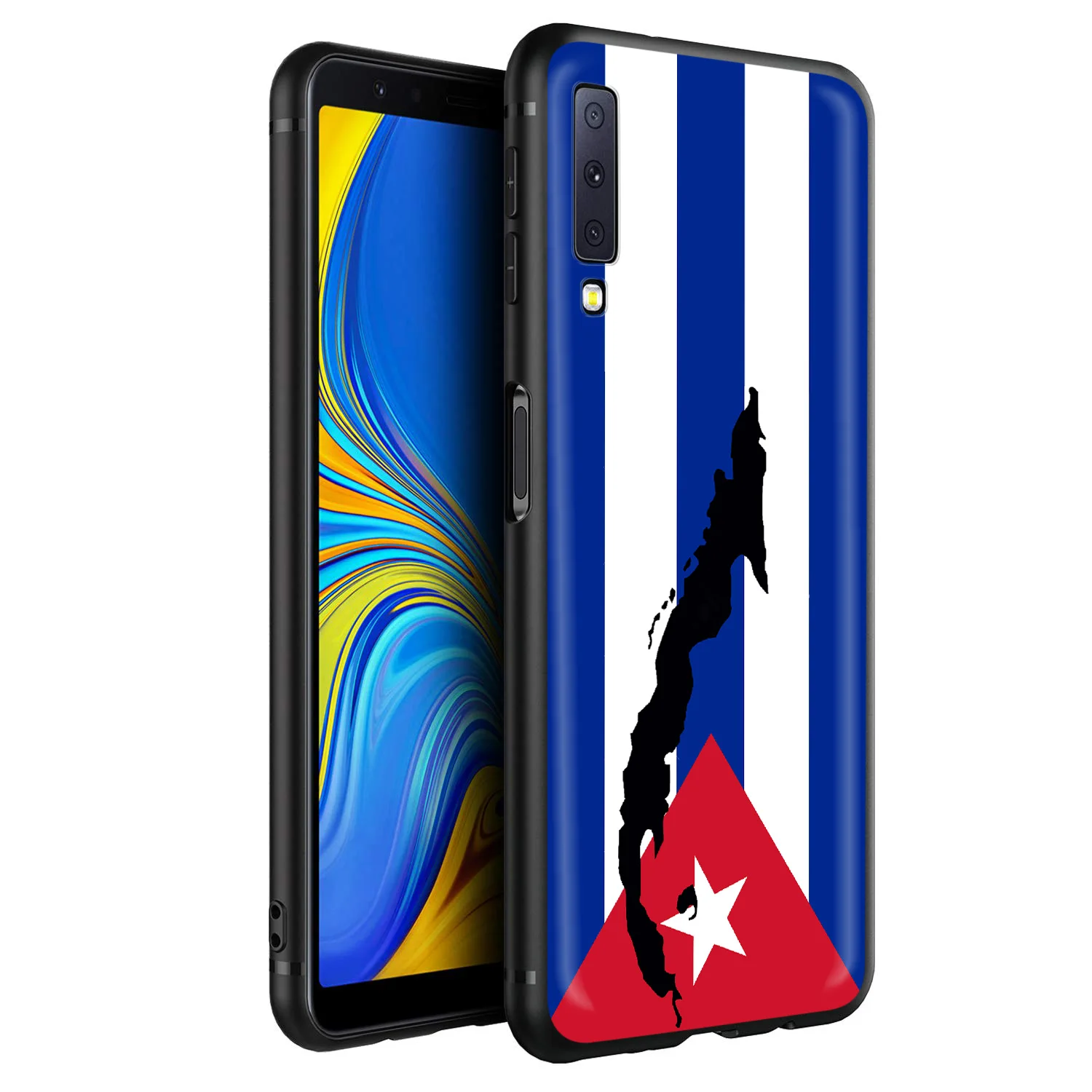 Чехол с кубинским флагом для Samsung Galaxy S20 S10 S9 S8 S7 S6 Plus Note 9 8 M30 M20 M10 Edge Lite Ultra|case for samsung