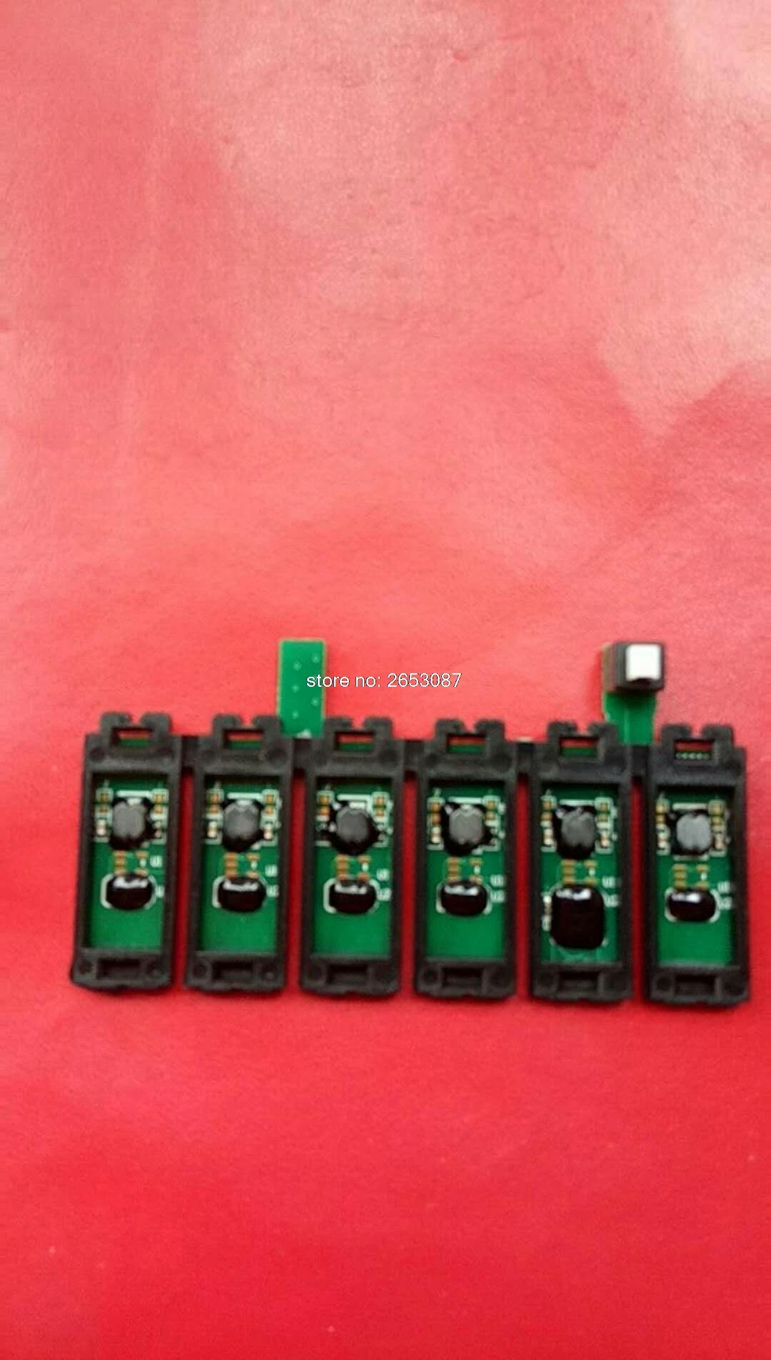 Новый оригинальный чип для автоматического заправки csic Epson 1400 1390 1430 1410 картотерии