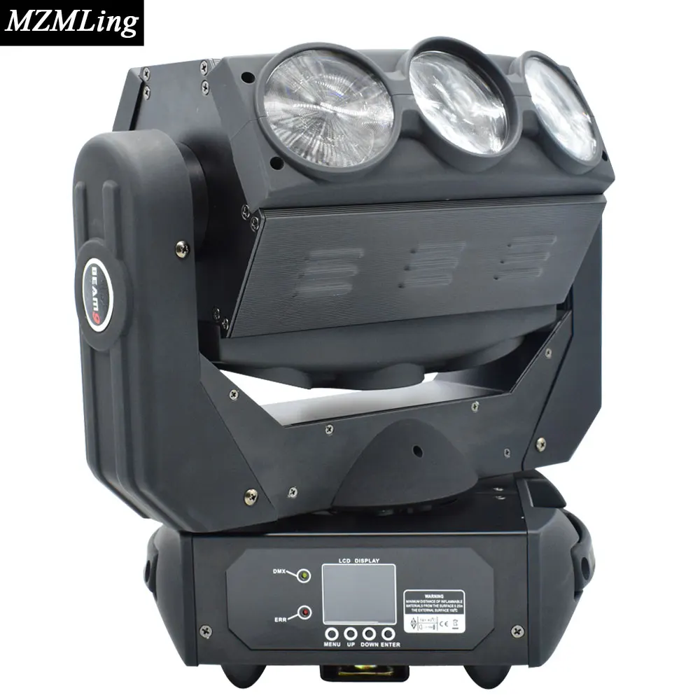 9x12 Вт RGBW светодиодный прожектор DMX512 на светодиоде Moving головной свет DJ/бар/вечерние/шоу/сценический свет светодиодный сценический аппарат