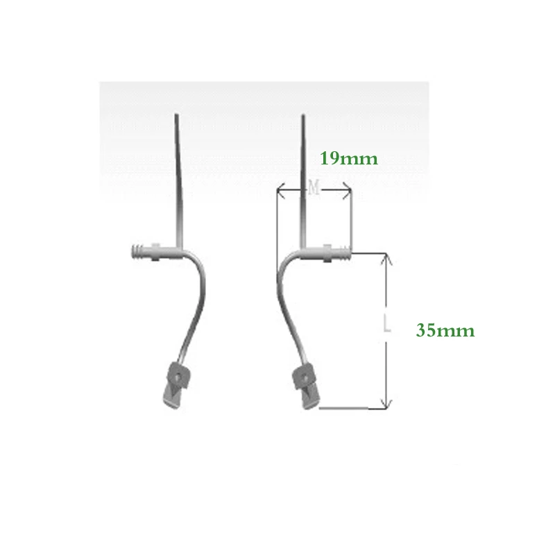 Аксессуар для слухового аппарата 2 пары трубок и куполов глухих людей Сменные