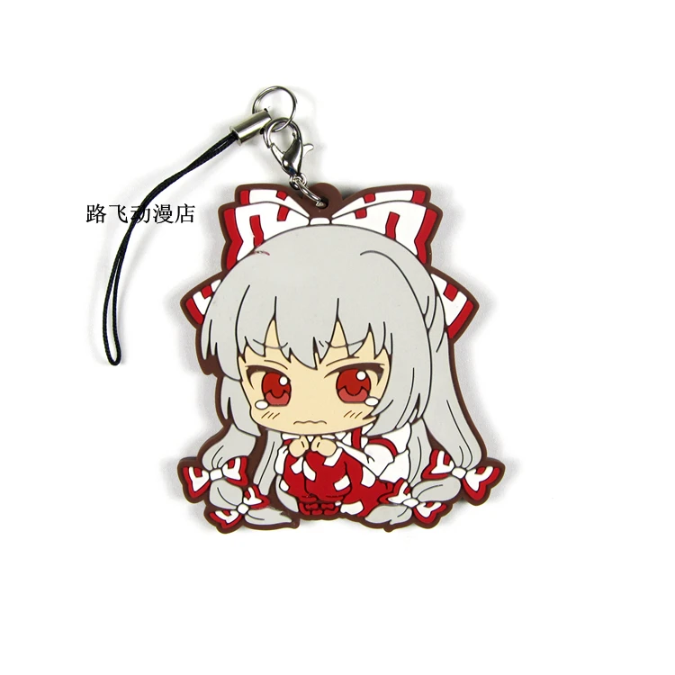7 стилей аниме модель TouHou проект фигурку Rumia Hakurei Reimu Kirisame Marisa Saigyouji Yuyuko брелок