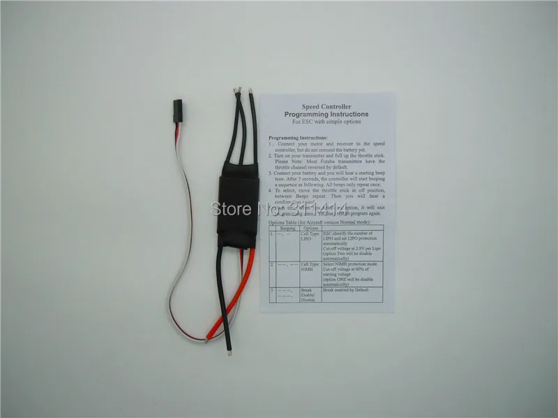 5 шт./лот 20A бесщеточный мотор ESC с BEC 3A 2-3S ток разрыва 28A для радиоуправляемых