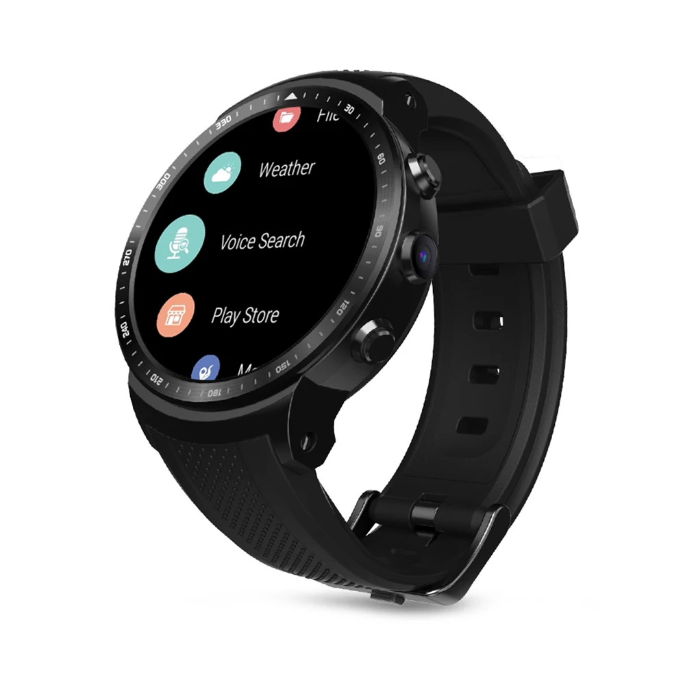 Zeblaze Тор про 3g Android Smartwatch Для мужчин MTK6580 спортивные часы 1 GB 16 gps Сенсорный экран