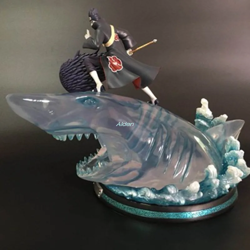 1" Статуя Наруто бюст Акацуки полноразмерный портрет Hoshigaki Kisame GK фигурка Коллекционная модель игрушки коробка 43 см Z1172