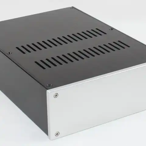 Новый алюминиевый корпус amp/чехол для домашнего усилителя звука (размер 308*223*80 мм)
