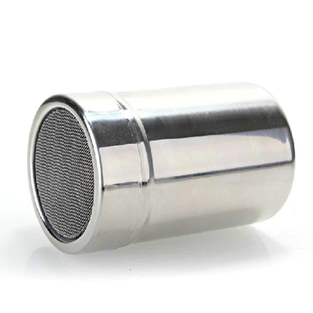 Нержавеющая сталь барбекю силовая бутылка какао порошок кофе приправа Бутылка