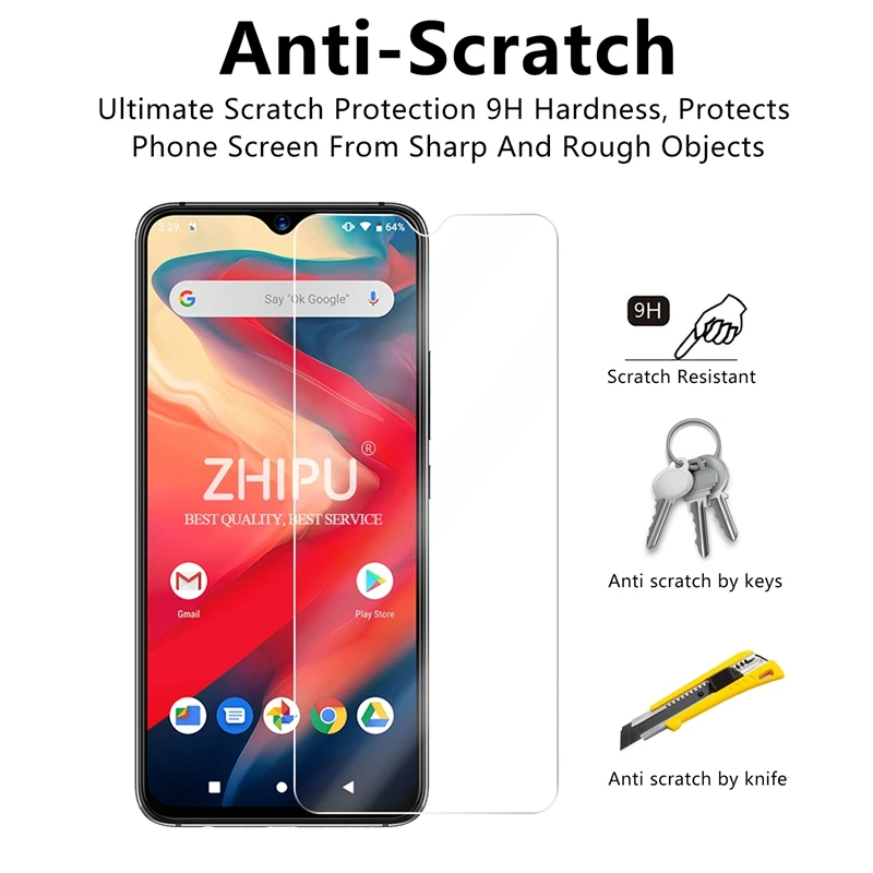 Закаленное стекло для UMIDIGI S3 PRO защита экрана 2.5D 9H Премиум Защитная стеклянная