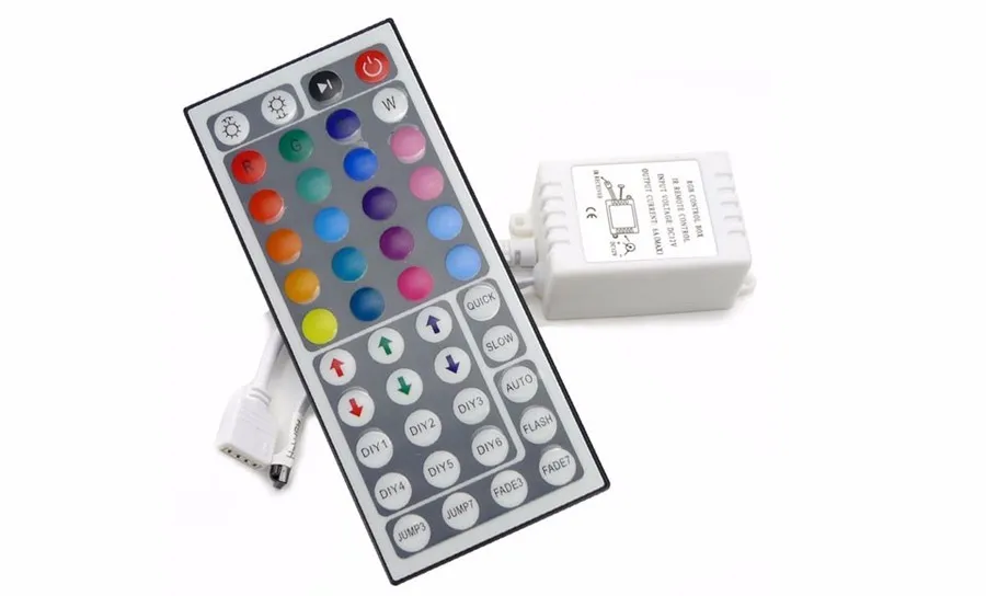 Coversage RGB Управление Лер LED Управление Лер 44 Ключ ИК-Дистанционное управление+ Управление Лер применимо к 3528 или 5050 RGB светодиодные полосы
