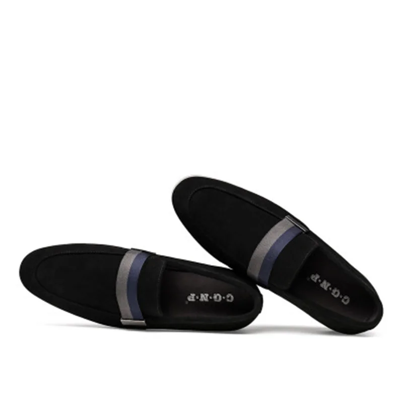 Мужские туфли из натуральной кожи с открытым носком | Обувь