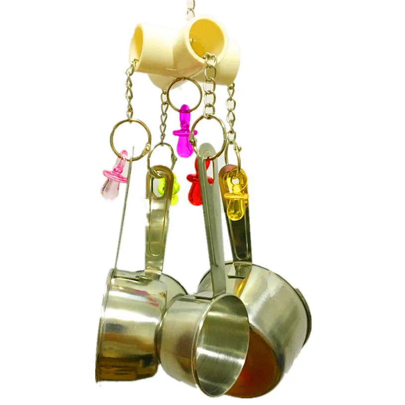 Игрушки для птиц качели попугай клетка подвесное восхождение игрушки домашних