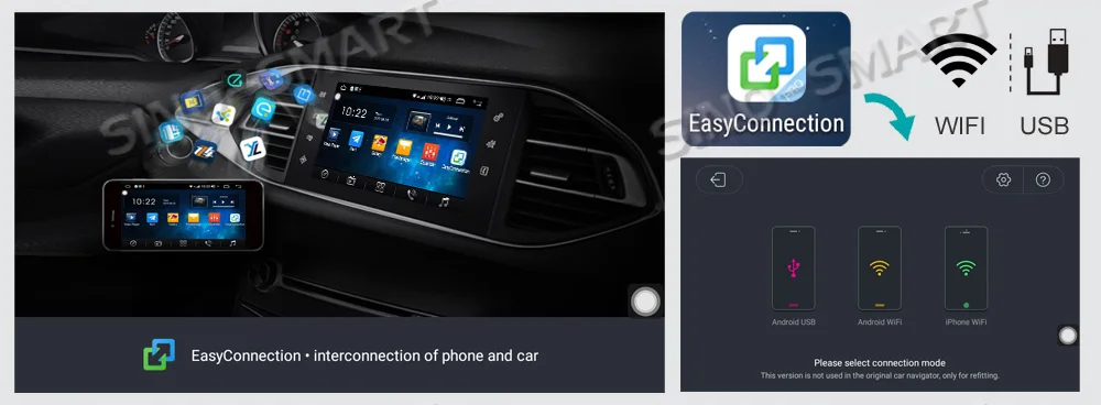 Sinosmart 2Din Android 8,1 Tesla стиль вертикальный HD экран 9,7 дюймов Автомобильный gps Мультимедиа для Ford Focus 2012,2013,,-17