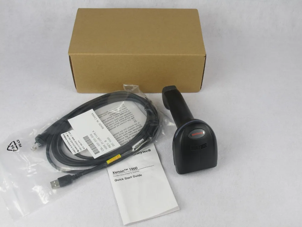 Honeywell Xenon 1900gsr 2D проводной ручной сканер штрих-кодов (USB или RS-232) для устройств POS |