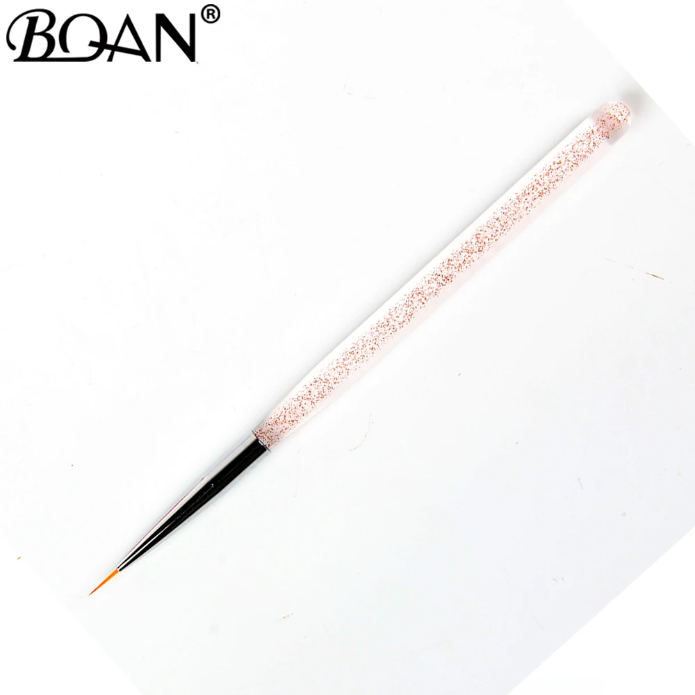 BQAN, 3 стиля, акриловая кисть для нейл-арта, французские линии, полосы, сетка, рисунок, ручка для рисования, 3D, сделай сам, советы, инструменты для маникюра