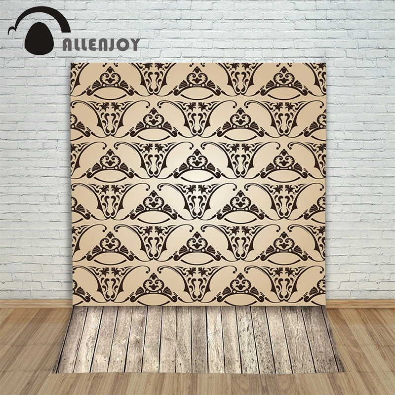 

Рождественский фон для фотосъемки с изображением дамаста деревянного пола Королевский фон для фотостудии для новорожденных