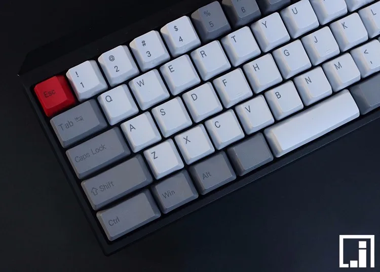 Черная PBT пустая белая серая механическая клавиатура filco minila воздушная Толстая PBT белая боковая печать keycap cherry mx OEM черный серый