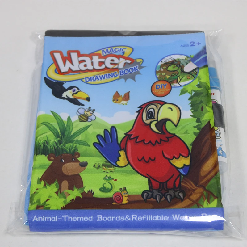 5 видов стилей тема раскраска дети живопись Волшебная Вода Рисование книга вода