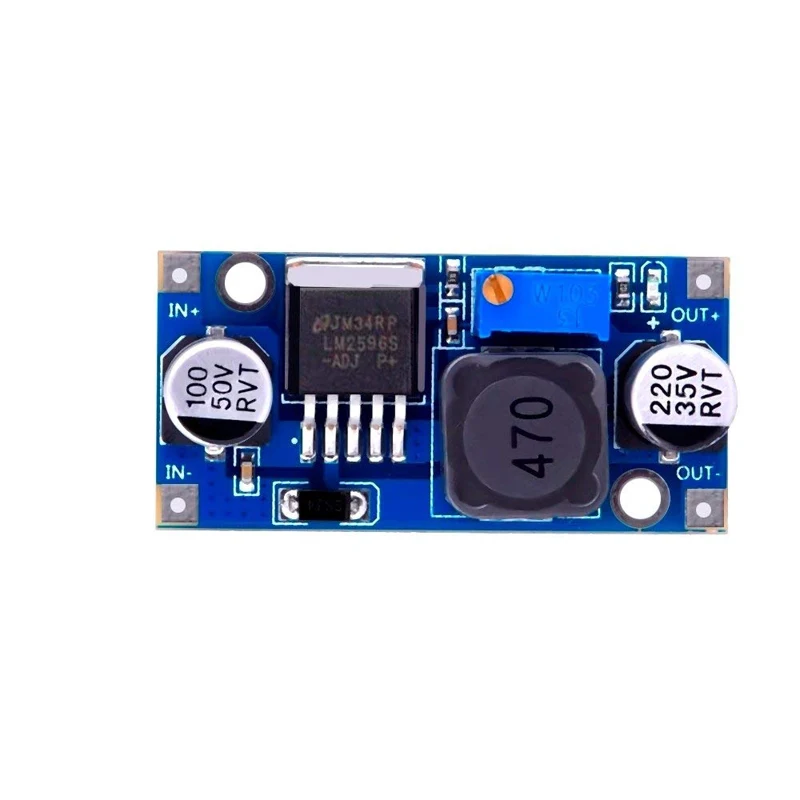 LM2596 LM2596S Регулируемый понижающий регулятор напряжения модуль питания плата 3A