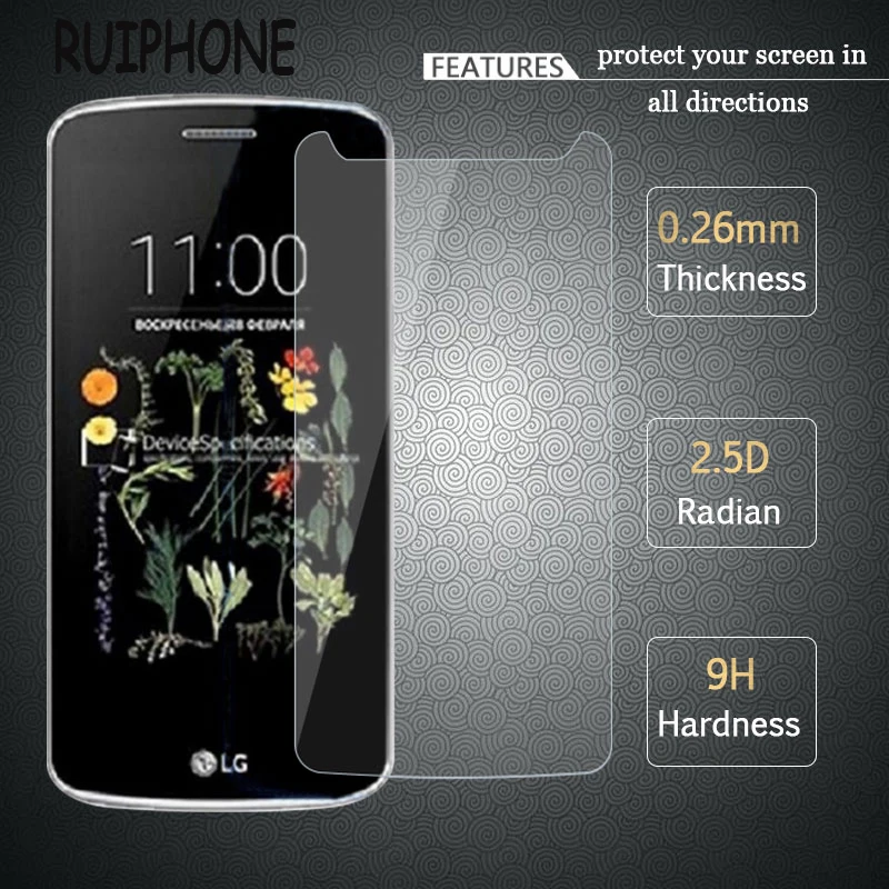 Закаленное стекло для LG K5 0 26 мм 2.5D 9H Защита экрана K 5 Q6 ультратонкая Защитная