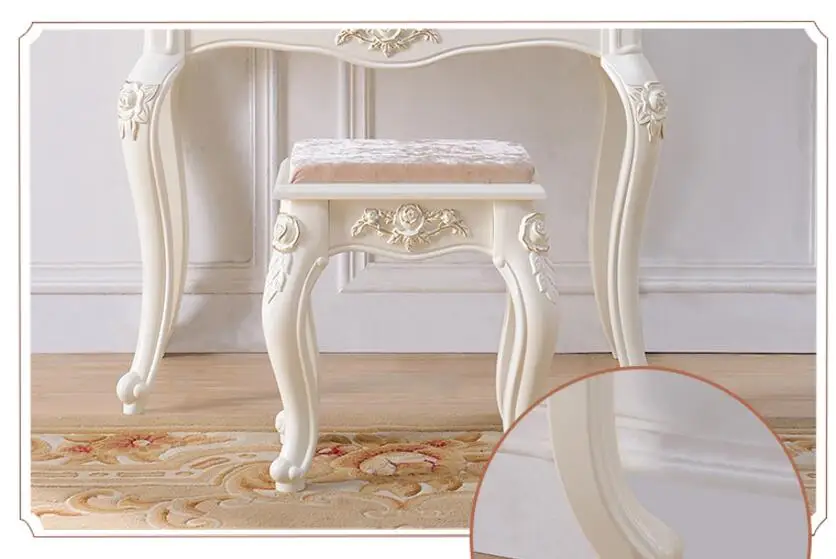 European dressing table bedroom modern minimalist dressing table small apartment variety 50/60/70/80 mini dressing table