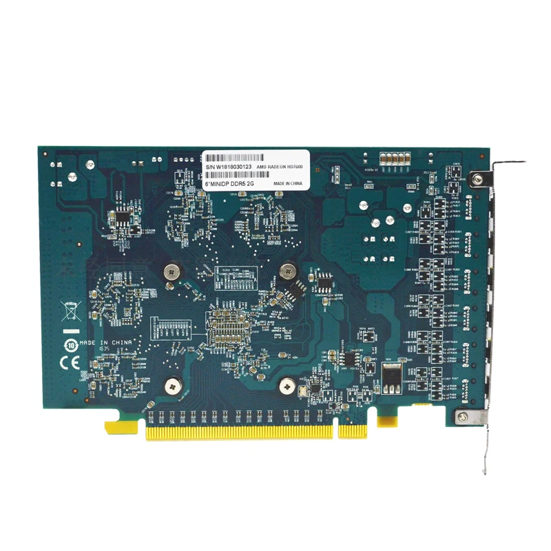 HD7600 2GD5 видео карты 128BIT 6 MINI DP поддерживает 6 экраны Графика карты