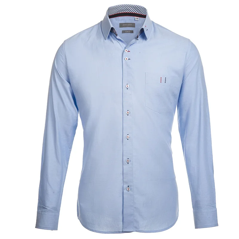 100% хлопок мужские платья рубашки 2019 бренд дизайн повседневные Slim Fit Chemise Homme