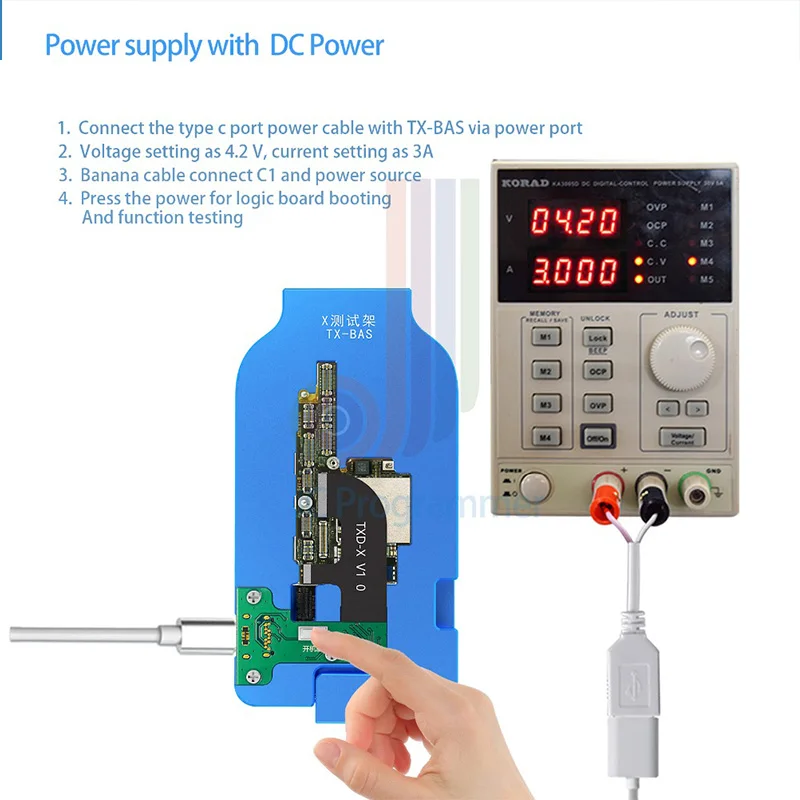 JC материнская плата многоуровневый тестер приспособление без батареи хвостовой