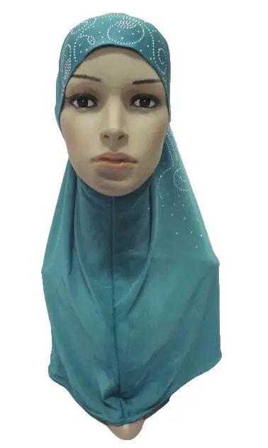 Мусульманский хиджаб Амира исламский женский головной платок цельный шарф шаль