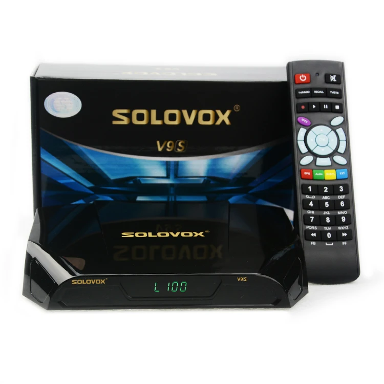 2018 Горячие 5 шт. SOLOVOX V9S DVB S2 HD спутниковый ресивер Поддержка CCCAMD NEWCAMD|cccamd newcamd|hd satellite