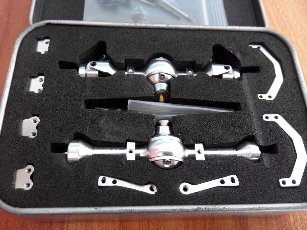 Комплект деталей Orlandoo F150 OH35P01, металлические передние и задние оси