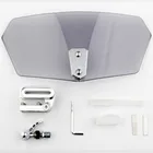 Универсальный Регулируемый зажим для лобового стекла мотоцикла быстрое отключение ветрового стекла расширенные ветрозащитные стекла