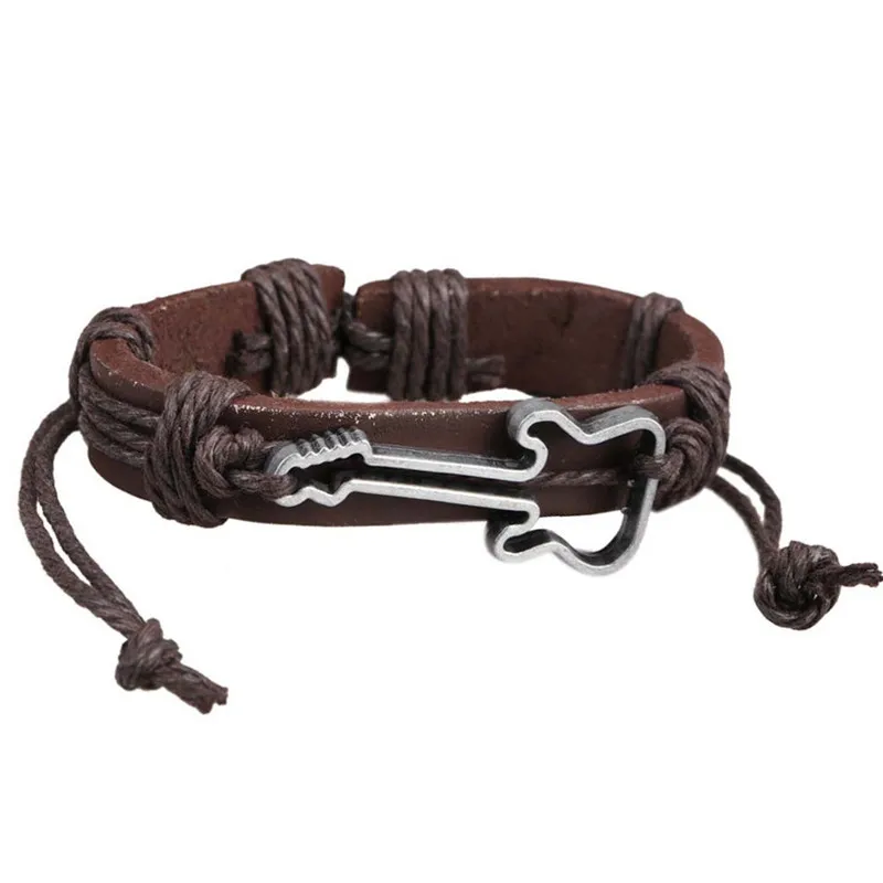 1 шт. разные варианты дизайна очаровательный браслет черный/коричневый/кофе