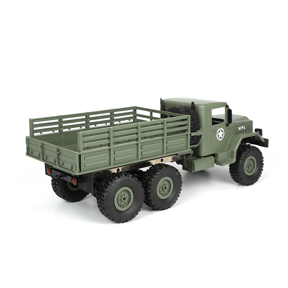 WPL B-16 1/16 2,4G 6WD пульт дистанционного управления гусеничный внедорожный Радиоуправляемый автомобиль с светильник RTR готов к работе с передатчиком детские игрушки «сделай сам» подарок