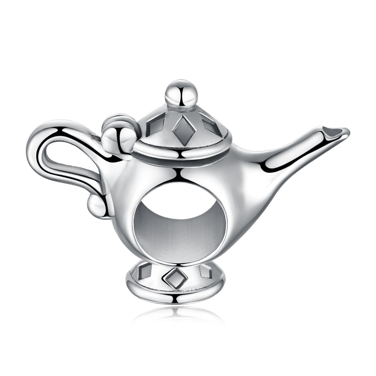 JewelryPalace Magic Lamp 925 Sterling Silver Beads Charms Fit Bracelets Bangles Fashion Women Jewelry DIY For | Украшения и