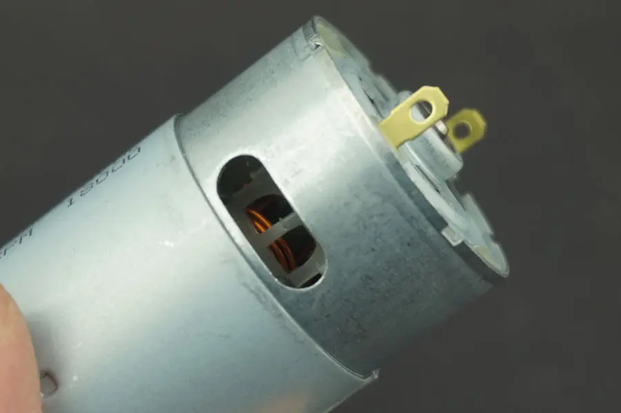 Мощный мотор-редуктор с поворотной коробкой 12 В постоянного тока 23000 об/мин для