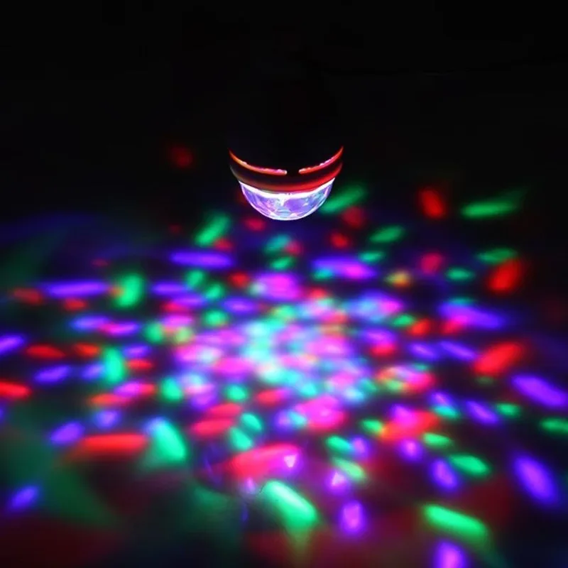 110 В 220 3 Вт E27 RGB светодиодный светильник 85 265 в для сцены на Рождество Авто