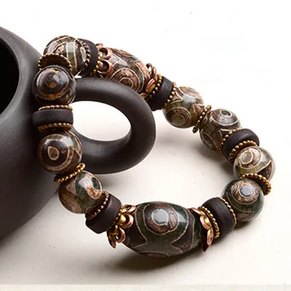 Рабочий стол с девятью маленькие бусины дзи Браслеты первый он лайн фармацевт из