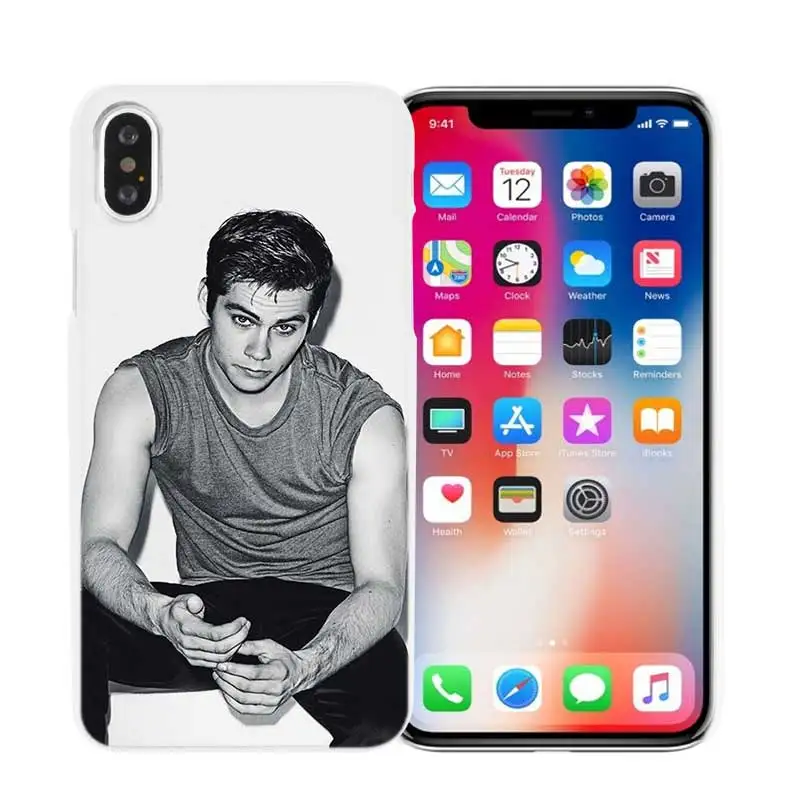 Teen Wolf Dylan Obrien чехол для телефона чехол для iPhone XR XS Max X 6 6S 7 8 Plus 5 5S SE 5C Жесткий PC Пластиковый Чехол бампер сумки - Цвет: 08