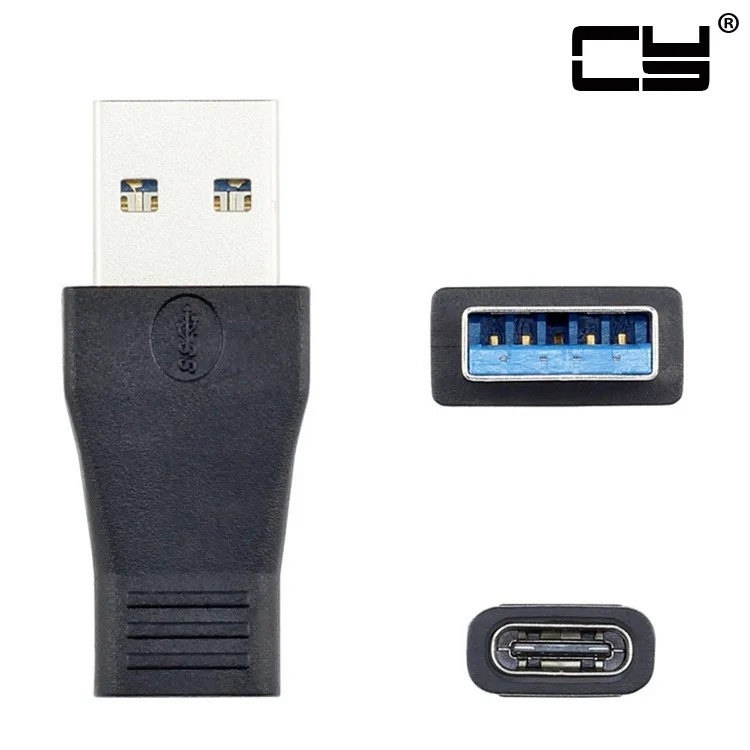 Адаптер USB 3 1 Type C женский в 0 A Мужской конвертер данных Chenyang для Mac book Tablet жесткого