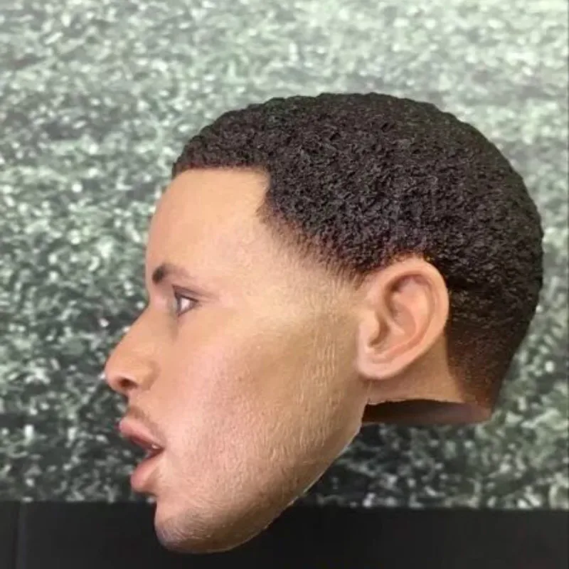 Black Men Head Sculpt Model 1:6 Scale Stephen Curry Basketball Star Carving Toys Action Figures Accessories | Игрушки и хобби