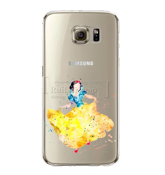 Чехол с изображением животных Микки Мауса Белоснежки для Samsung Galaxy S6 S7 Edge S8 S9 Plus